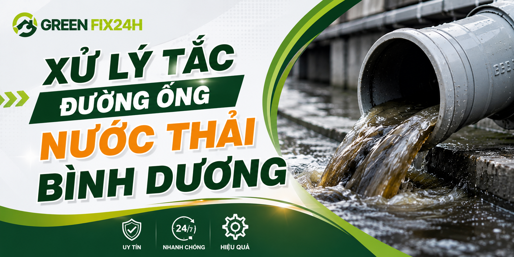 Xử lý tắc đường ống nước thải bình dương: 5 cách dứt điểm ám ảnh