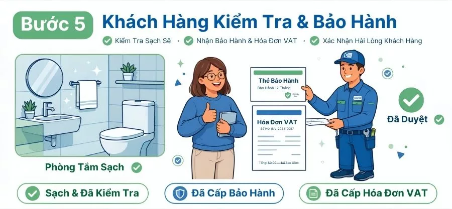 NGHIỆM THU - BÀN GIAO - BẢO HÀNH