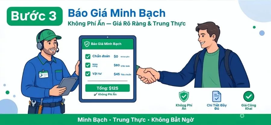 BÁO GIÁ RÕ RÀNG - CHỐT PHƯƠNG ÁN