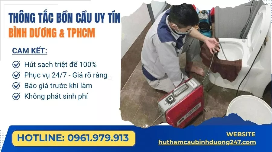 Thông tắc bồn cầu