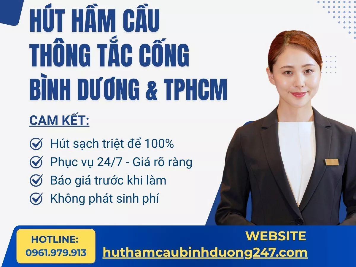 Hút hầm cầu - Thông tắc cống báo đúng giá có mặt chỉ sau 25 phút