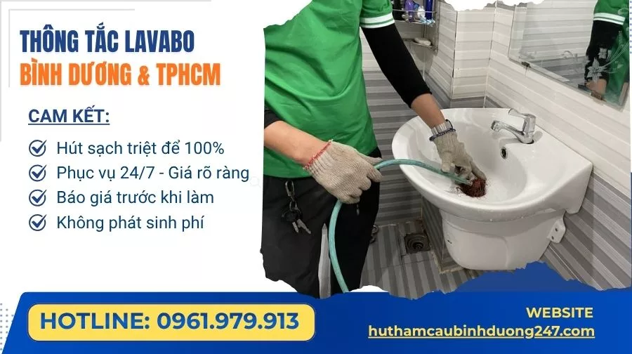Thông Tắc Lavabo